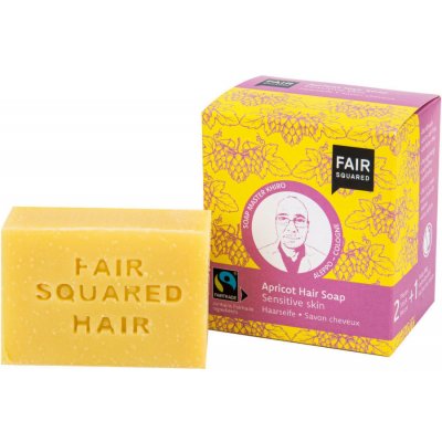Fair Squared tuhý šampón meruňkový 2 x 80 g