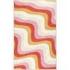 Žltý/ružový prateľný koberec 60x100 cm Creamy Raspberry Swirl – Mila Home