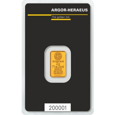 Argor-Heraeus zlatý zliatok 2 g