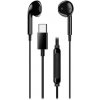 Genius HS-M365 čierny, Headset, drôtový, do uší, mikrofón, ovládanie hlasitosti, USB-C, čierny