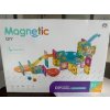 Magnetické stavebnice – guľôčková dráha s lievikom, 91 ks