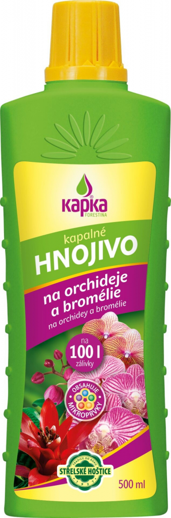 Forestina KAPKA Kapalné hnojivo na orchideje a bromélie 0,5 l