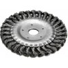 Extol Kartáč okružný vrkočový, oceľový drôt 0,5mm, 150mm, otvor 22,2mm 17029
