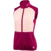 Dámska vesta Klimatex Peku - Peku – dámska bežecká vesta od Klimatex, v bordovej/pudrovej ružovej farbe. - 3470981
