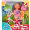 Simba Bábika EVI na bicykli 5731715