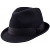 Čierny pánsky klobúk Assante 85010, Velikost 55