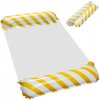 Nafukovací plážový matrac hojdacia sieť vodné lehátko kreslo bazén žltá