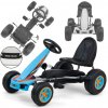 Milly Mally Gokart detská šlapacia kára Viper Blue