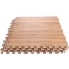 Merco Woody fitness podložka drevo 60 x 60 x 1 cm buk 4 ks (Merco Woody fitness podložka drevo 60 x 60 x 1 cm buk 4 ks)