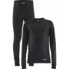 Detský funkčný set Craft Core Dry Baselayer J Black 86