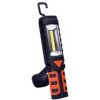 Multifunkčná nabíjacie LED lampa, 3W COB, 250 + 40lm, Li-Ion, USB, čiernooranžová