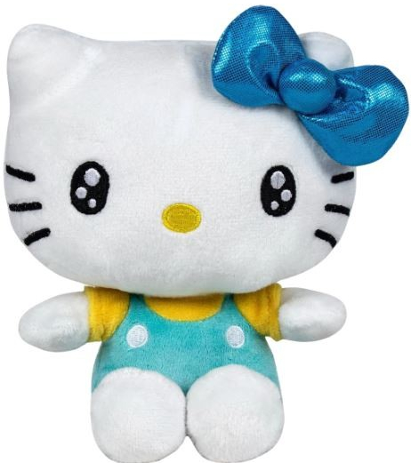 Hello Kitty 50.výročí tyrkysová 32 cm