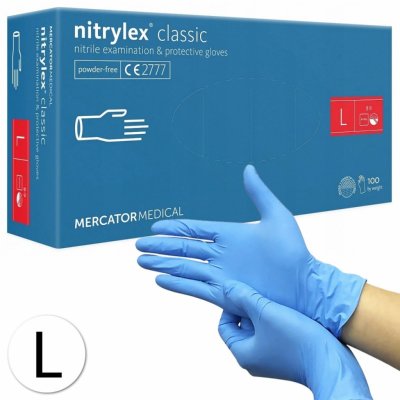 Mercator Medical Nitrylex Classic modré 100 ks od 2,26 € - Heureka.sk