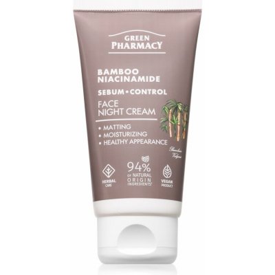 Green Pharmacy Bamboo & Niacinamide Night Face Cream 50 ml