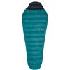 Spací vak WARMPEACE Solitaire 250 - 170cm Teal green/black Pravý zips