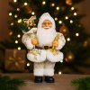 PM Euro-Trading PM Euro-Trading Santa Claus v bielom, 25 cm