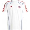 Pánsky futbalový dres adidas, FC BAYERN biela,mix L