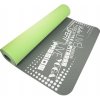 Podložka LIFEFIT YOGA MAT TPE, 183x61x0,5cm, dvojvrstvová, zeleno-šedá