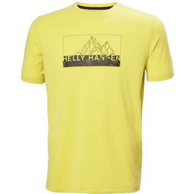Helly Hansen pánske tričko Skog Recycled Graphic T-Shirt Endive