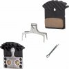 SHIMANO destičky brzd SH J04C kovové, s pružinou+chladič