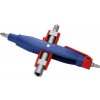 KNIPEX Kľúč na rozvodné skrine, kolíkový 001107