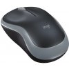 Logitech M185/Kancelárska/Optická/1 000 DPI/Bezdrôtová USB/Šedá, 910-002238