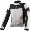 LS2 SHADOW LADY JACKET LIGHT GREY BLACK ORANGE - S