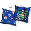 Carbotex Velúrový vankúš Minecraft Heroes and Monsters