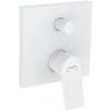 Hansgrohe Vivenis - Vaňová batéria pod omietku, 2 výstupy, matná biela 75415700