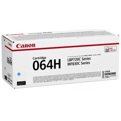 Canon originál toner 064 H C, cyan, 10500str., 4936C001, high capacity, Canon i-SENSYS MF832Cdw, O