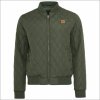 Urban Classics Diamond Quilt Nylon jacket olive