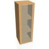 Hobis Policová skriňa Strong L, 40x115,2x40 cm, buk/buk