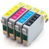 PRINTWELL sada cartridge Epson T0715, kompatibilný kazeta, čierna + modrá + červená + žltá (CMYK)