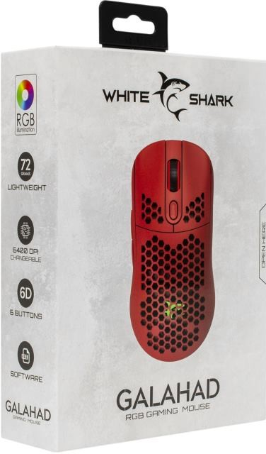 White Shark Galahad Red GM-5007