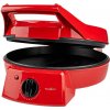 NEDIS NEDIS pec na pizzu a gril/ 3 nastavení teploty/ velikost grilovací desky 30 cm/ spotřeba 1800 W/ červený (hliník)