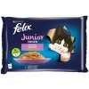 KARMA PRE MAČKY FELIX FANTASTIC JUNIOR KURACIE MÄSO LOSOS 4*85G NESTLE