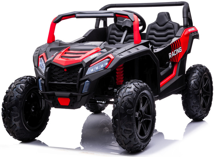 Mamido elektrické autíčko Buggy UTV Strong 24V nafukovacie kolesá červená