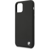 BMW puzdro gumené Apple iPhone 11 Pro Max BMHCN65SILBK černé