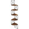 Monzana Delmo 102564 Teleskopický regál do sprchy 92-306 cm