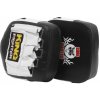 Boxerské lapy King Fighter černá/bílá