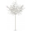 Dekorácia strieborný svietiaci stromček Tree leaves silver XL - Ø 140*250 cm - J-Line by Jolipa