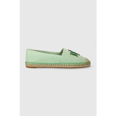 Lauren Ralph Lauren Cameryn Espadrilky Logo 802920405003 802920405003.300 zelená