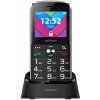 myPhone Halo C Senior černý s nabíjecím stojánkem 2,2