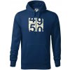 Tachometer 50 - Mikina pánska Cape s kapucňou - 3XL ( Polnočná modrá )