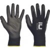 Cerva BUNTING EVOLUTION BLACK Pracovné rukavice 12 párov čierna 7/S