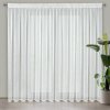 Takoy Záclona KELLY so štruktúrou jemného dažďa pretkávaná striebornou niťou 300 x 250 cm-HF-409659 | 300 x 250 cm