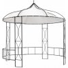 Záhradný altánok kruhový 3 m Dekorhome