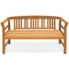 Goleto Záhradná lavička Rose - eukalyptové drevo | 158 x 43 x 82 cm