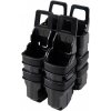 FMA FMA MOLLE kombinované sumky FastMag pre zásobník M4 / 5.56 a 2 pištoľové zásobníky - Čierna