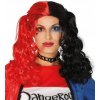PAROCHŇA PONÍKY ČERVENO-ČIERNA COSPLAY HARLEY QUINN
